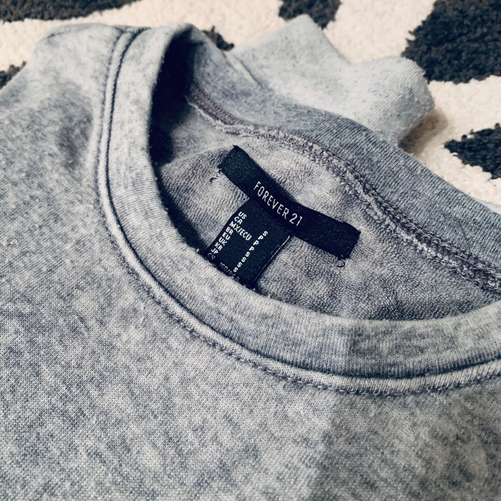 Forever 21 cropped long sleeve
